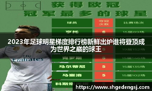 2023年足球明星梯度排行榜新鲜出炉谁将登顶成为世界之巅的球王